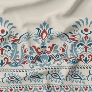 پارچه ملحفه مدل مخمل طرح سنتی ایرانی کد 5012712