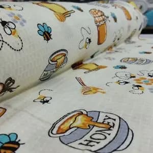 پارچه آشپزخانه نخی فانتزی