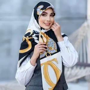 روسری ابریشم توییل وارداتی