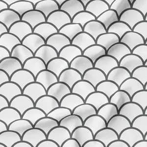 پارچه لباسی زنانه پارچه الف مدل کرپ بوگاتی طرح پوست ماری کد 4011196