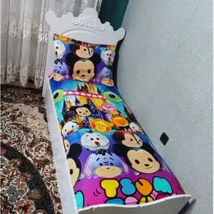 ملحفه تخت یکنفره عروسکی روتختی تک نفره طرح تی سام تی سام