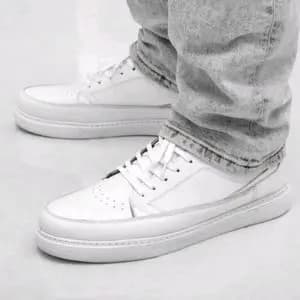 کفش اسپرت مردانه مدل میلاد رنگ سفید تمام