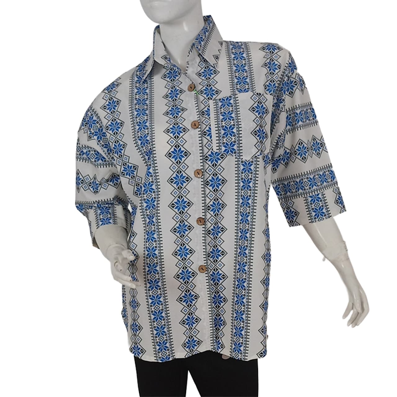 شومیز آستین پاکتی زنانه طرح سنتی