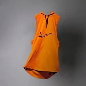 رکابی ورزشی نایک کلاه دار مردانه (نارنجی)