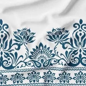 پارچه ملحفه مدل مخمل طرح ایرانی سانیا کد 5012760