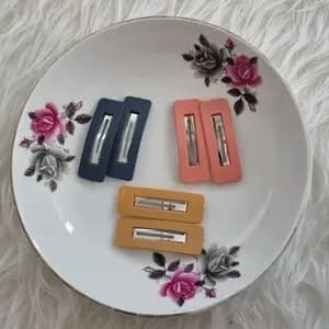 دو عدد تق تقی دخترانه رنگی شمعی خارجی پک دو عددی