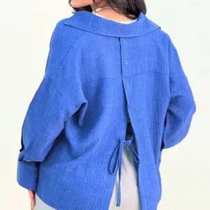 شومیز پشت گره لوکس