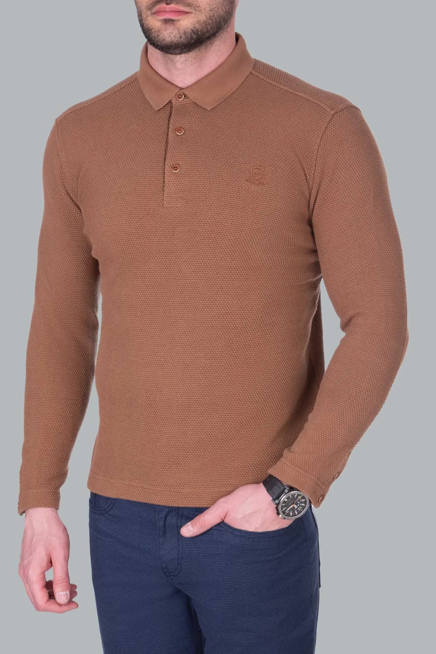 پولوشرت استین بلند 160081