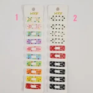 گیره مو تق تقی دخترانه خالدار