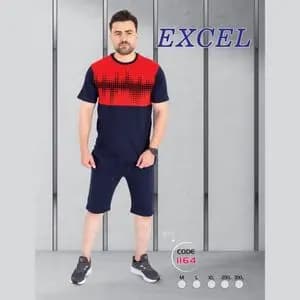 ست تیشرت شلوارک مردانه اکسل 1164
