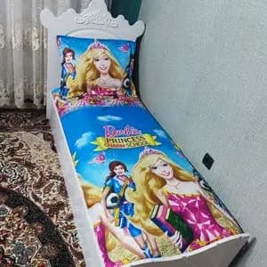 روتختی نیم ست دوتکه یک نفره عروسکی باربی