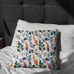 پارچه ملحفه مدل مخمل طرح گلبرگ آبرنگی 5011663