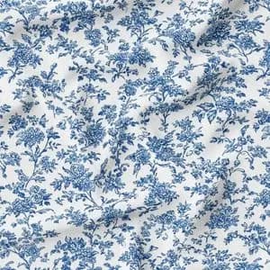 پارچه لباسی شومیز پارچه الف مدل کرپ بوگاتی طرح شاخ و برگ ساوا کد 4011380