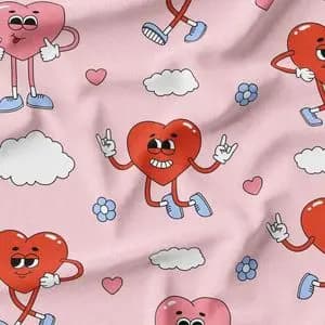 پارچه شومیزی طرح دار پارچه الف مدل کرپ بوگاتی طرح فانتزی کد 4011501