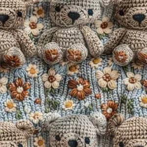 پارچه مخمل طرح سه بعدی فانتزی کد 5013469