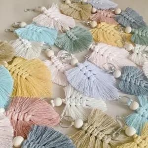 جاکلیدی برگ مکرومه برند ارت بیوتی