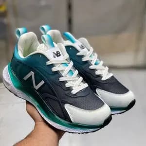 کفش نیوبالانس مردانه رانر طوسی سبز