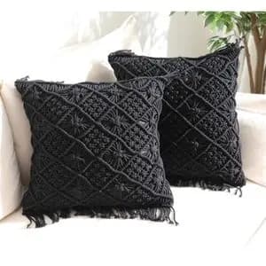 کاورکوسن مکرومه بافی ارت بیوتی طرح رز