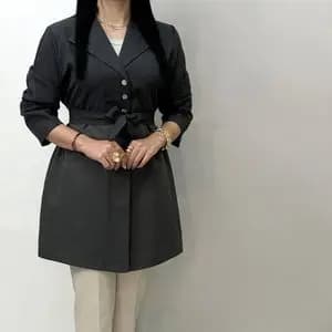 مانتو ترکیبی دیپلمات زنانه