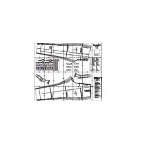 الگوی خیاطی شلوار زنانه بوردا استایل کد 7062 سایز 36 تا 48 متد مولر