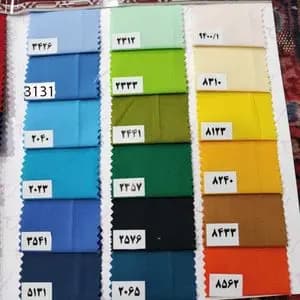 پارچه تترون رنگی عرض 1.5
