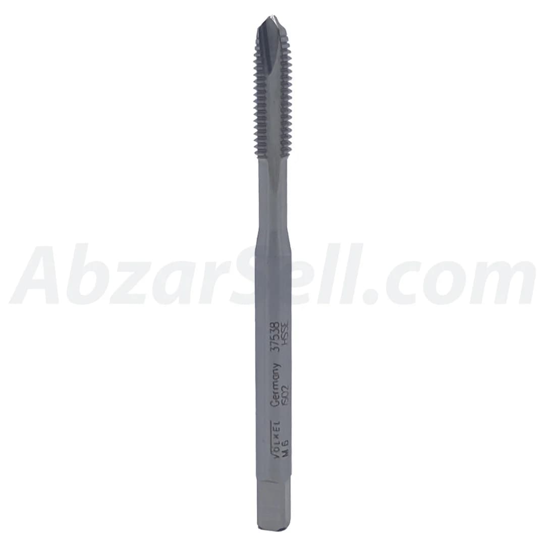 قلاویز ماشینی M6 مستقیم HSSE برند ولکل آلمان