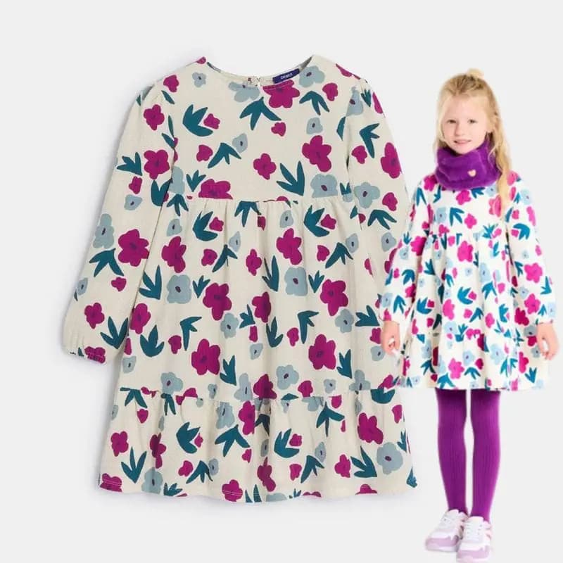 پیراهن دخترانه مجلسی برند اوکایدی کدb174