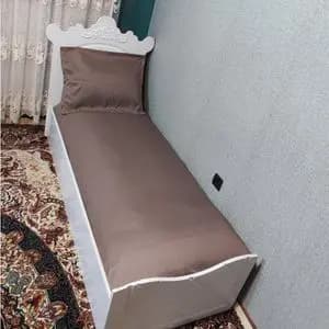 ملحفه کشدار تشک تخت یکنفره ساده رنگ نسکافه ای