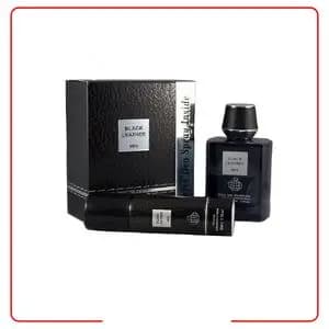 عطر ادکلن مردانه بلک لدر فراگرنس ورد با اسپری رایگان - مشابه عالی کرید اونتوس - رایحه خنک و تلخ جذاب - ماندگاری و پخش بوی عالی