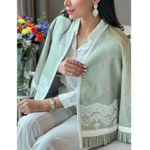 مانتو تابستانی لینن مدل سایه