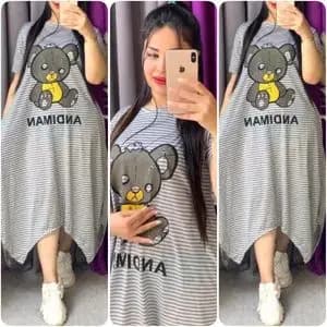 ساحلی زنانه طرح خرسی