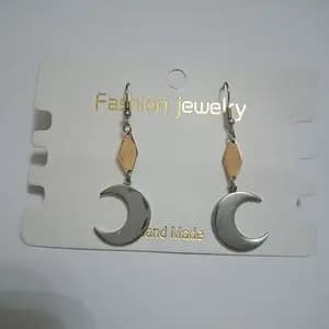 گوشواره استیل مدل ماه