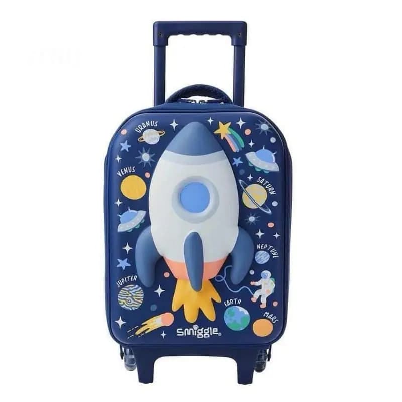 چمدان بچه گانه اسمیگل طرح فضایی کد0289
