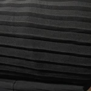 پارچه پلیسه کرپ حریر مشکی