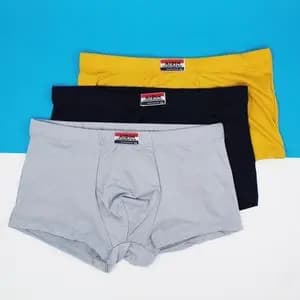 شورت مردانه پادار 3 عددی – سایز 2XL با پارچه پنبه لاکرا