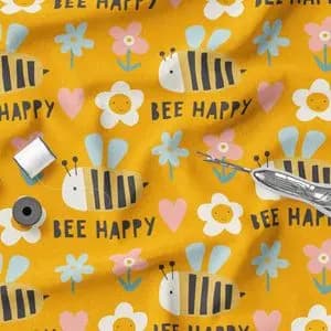 پارچه ملحفه مدل مخمل زنبور و گل کد 5011105