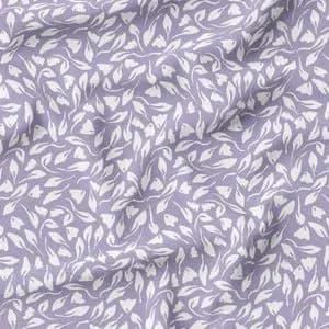 پارچه لباسی طرحدار پارچه الف مدل کرپ بوگاتی طرح شاخ و برگ تالا کد 4011384