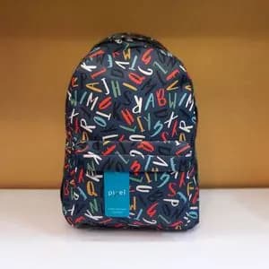 کوله پشتی فانتزی طرح حروف انگلیسی