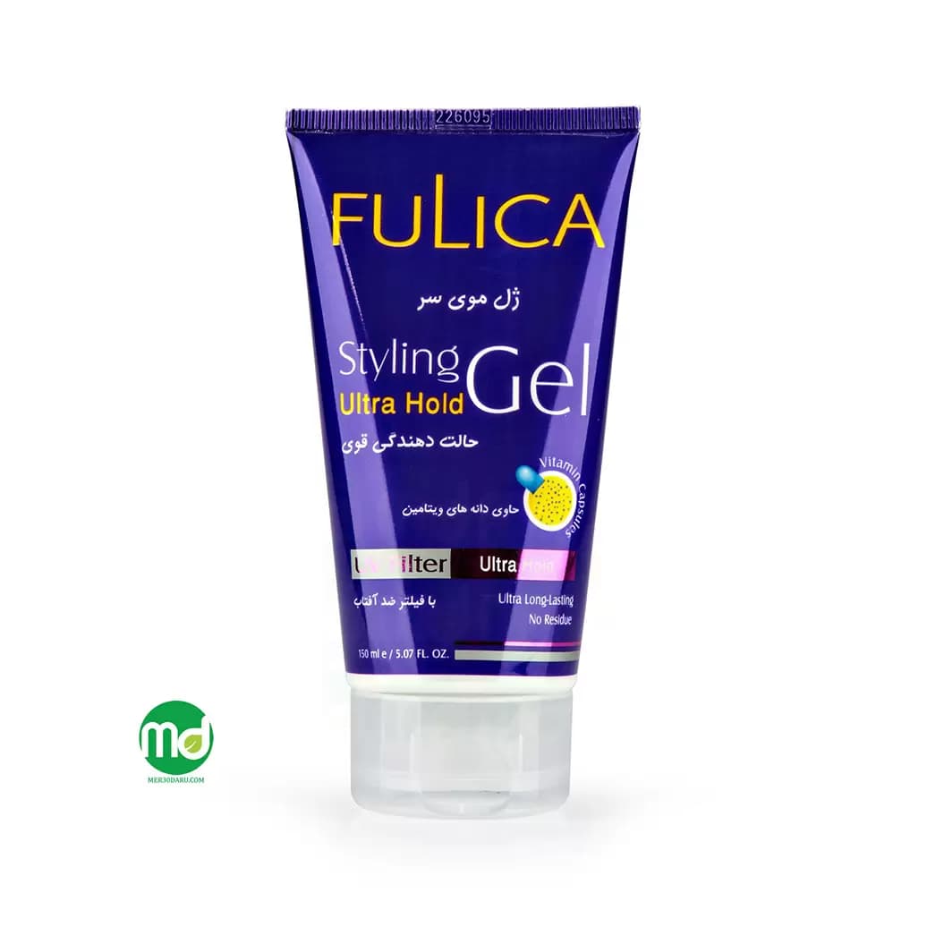 ژل قوی حالت دهنده موی فولیکا تقویت کننده