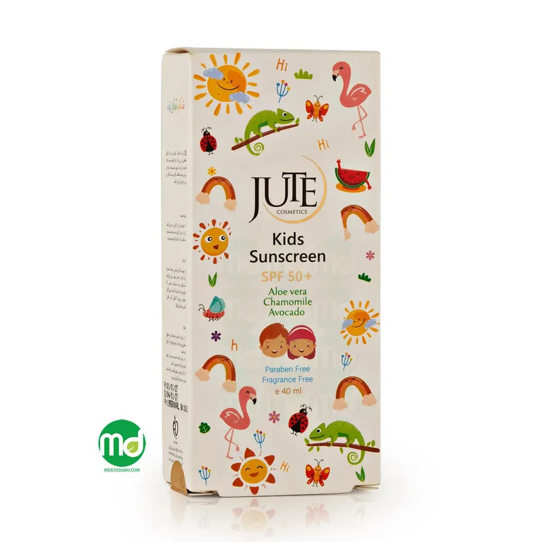 کرم ضد آفتاب کودکان ژوت حاوی عصاره بابونه و روغن آووکادو 40ml