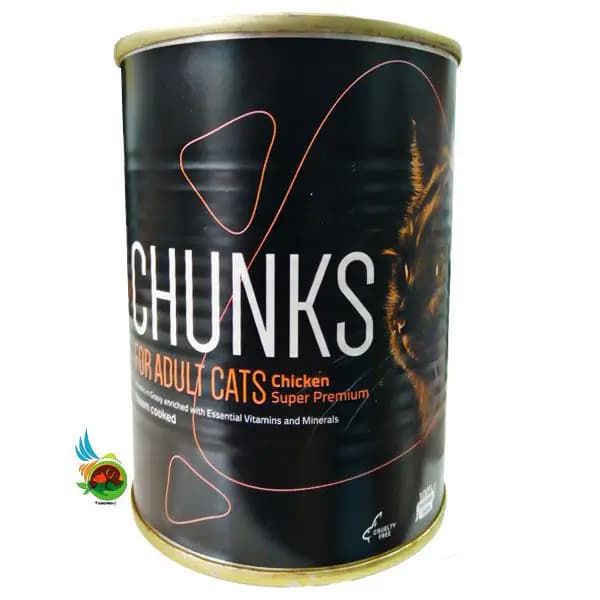 کنسرو سوپر پریمیوم گربه فیفورا مدل خورشتی طعم مرغ Fifora chunks for adult cats with chicken وزن ۴۰۰ گرم