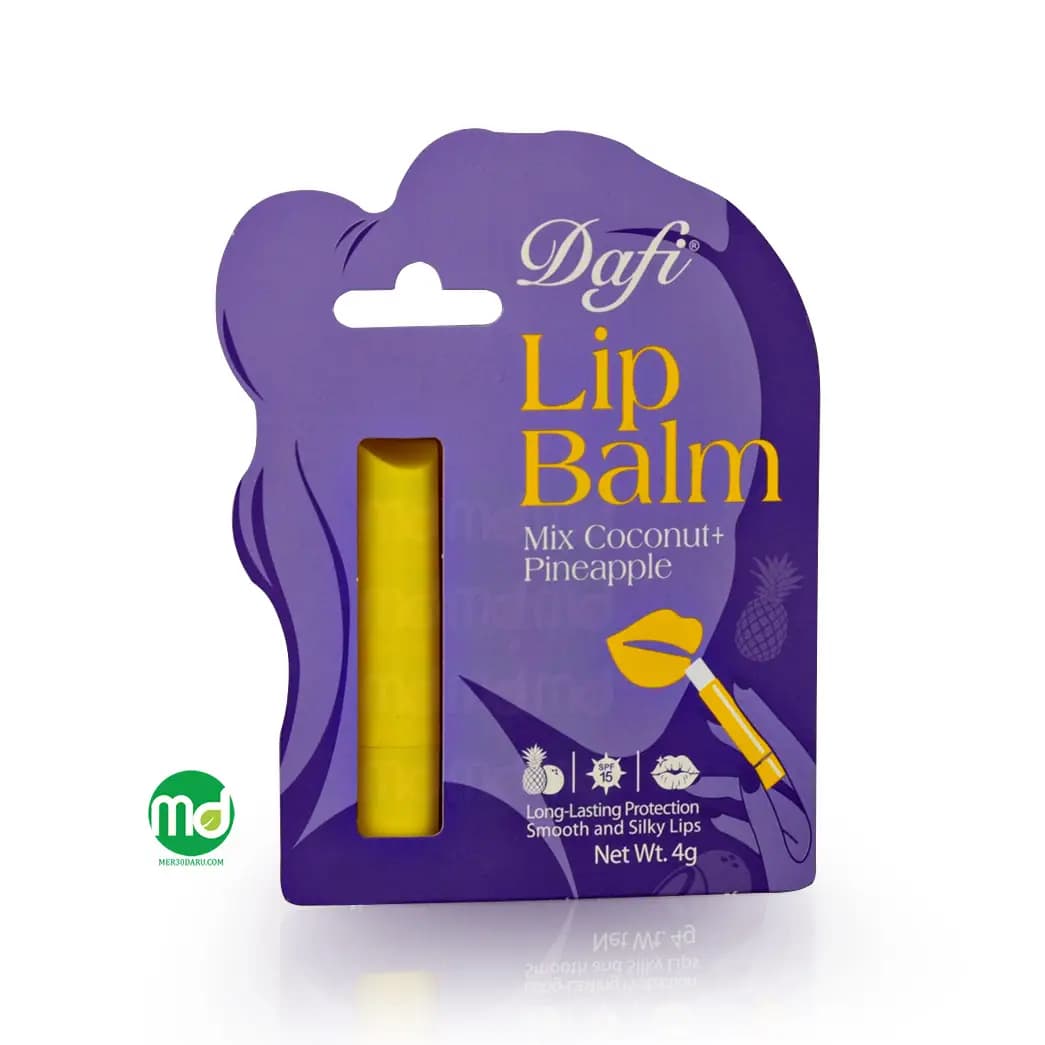 بالم لب نرم کننده دافی حاوی ویتامین ها و عصاره های گیاهی با SPF 15