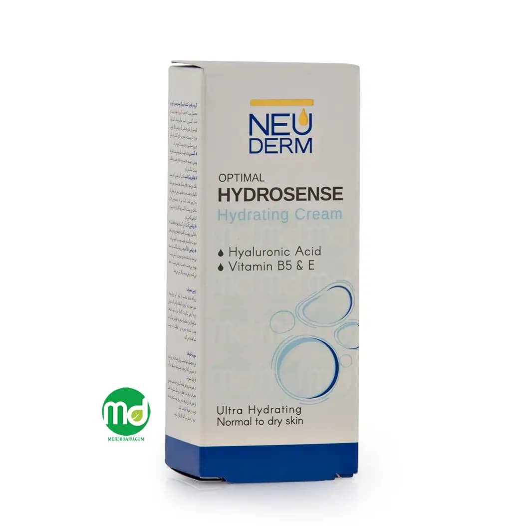 کرم آبرسان صورت نئودرم مدل اپتیمال هیدروسنس