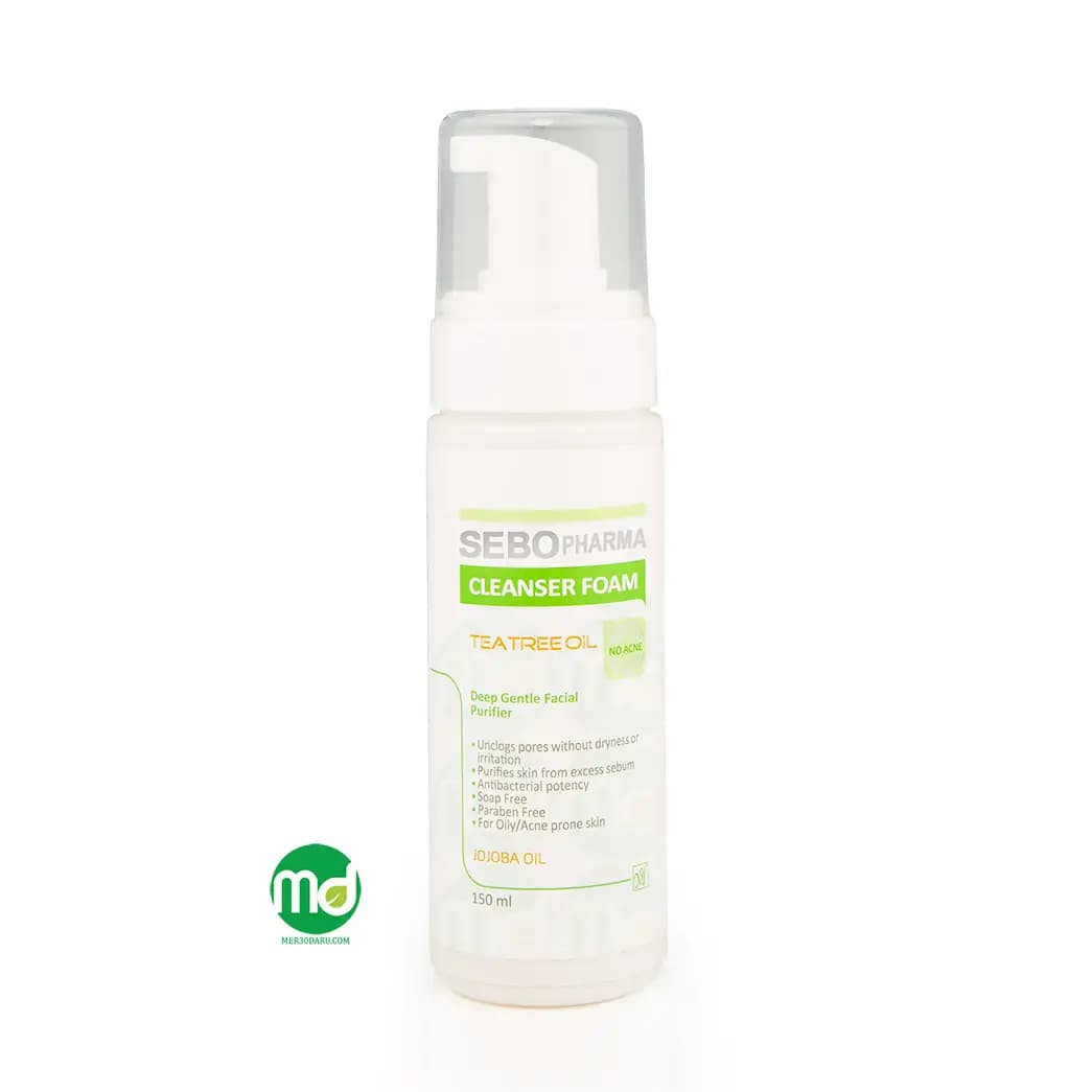 فوم شستشو پوست چرب مای فارما مدل سبوفارما 150ml