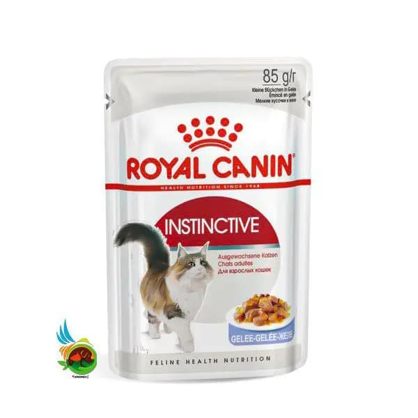 پوچ گربه اینستینکتیو رویال کنین Royal canin instinctive jelly وزن ۸۵ گرم