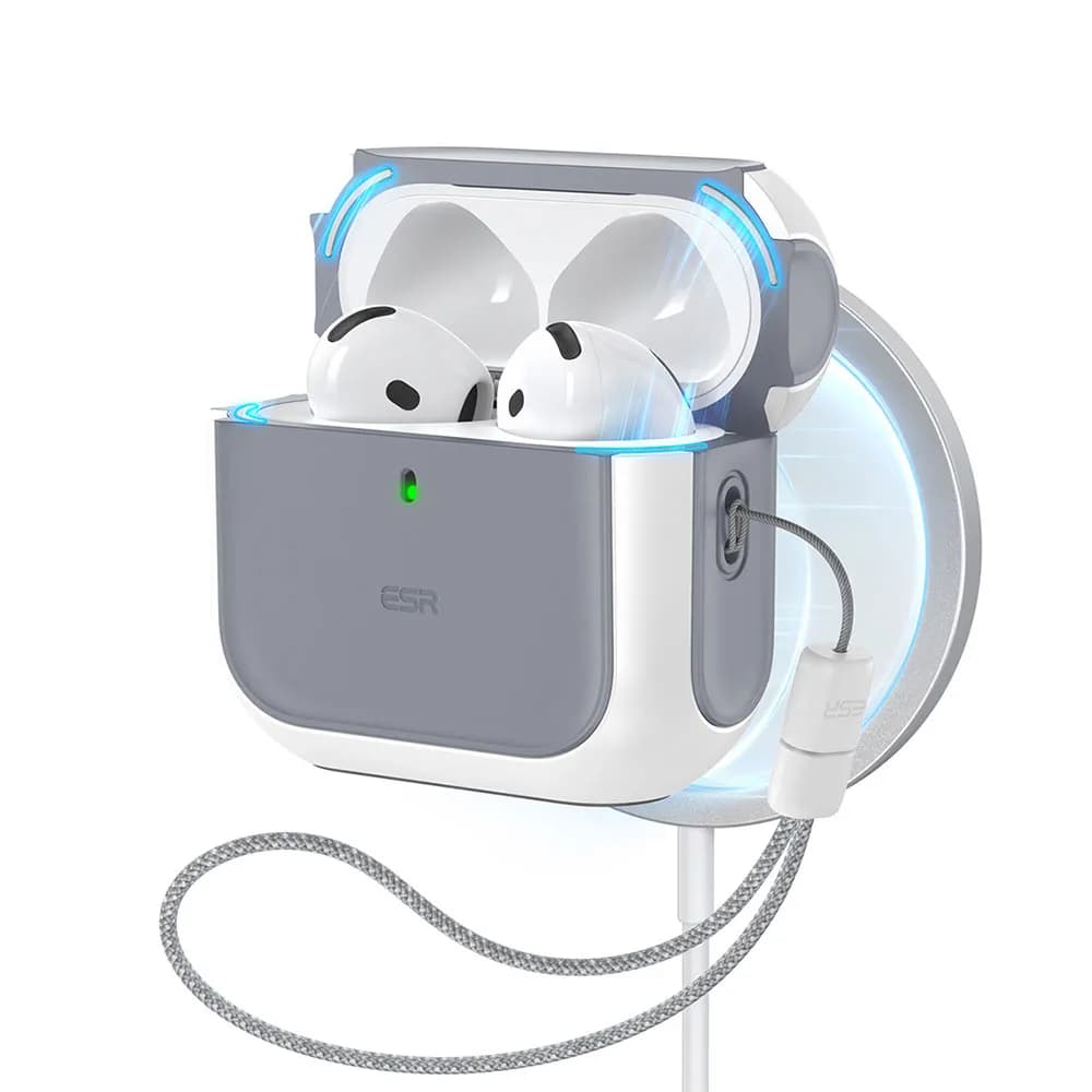 کاور ایرپاد 4 ESR AirPods 4 Orbit Hybrid Case (HaloLock)