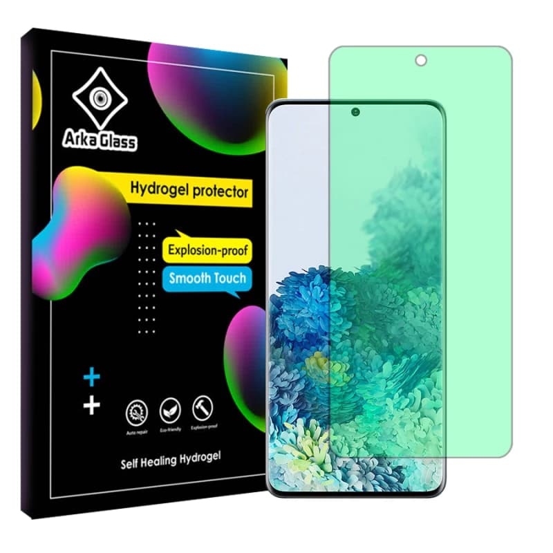 محافظ صفحه نمایش گرین لایت گوشی سامسونگ Galaxy S20 Plus آرکا گلس مدل Tough