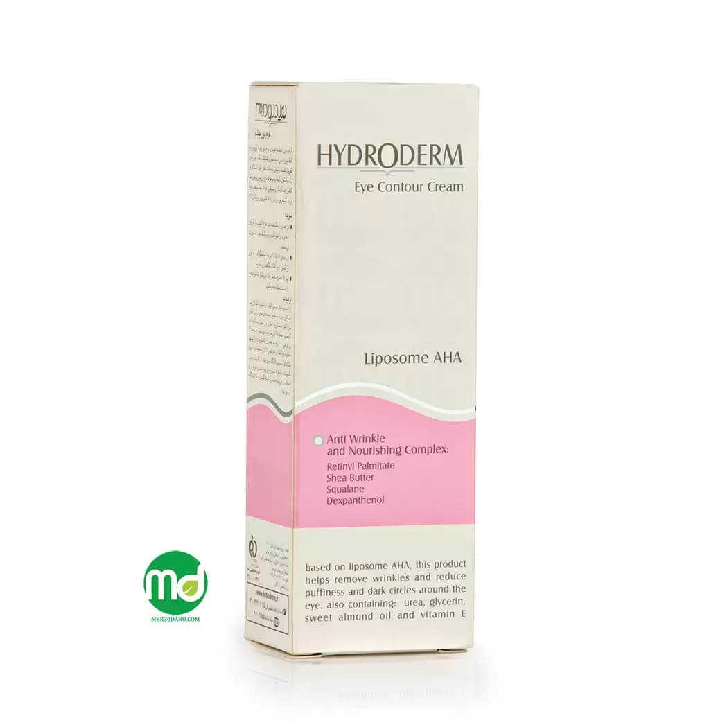 کرم ضد چروک دور چشم هیدرودرم بر پایه آلفا هیدروکسی اسید