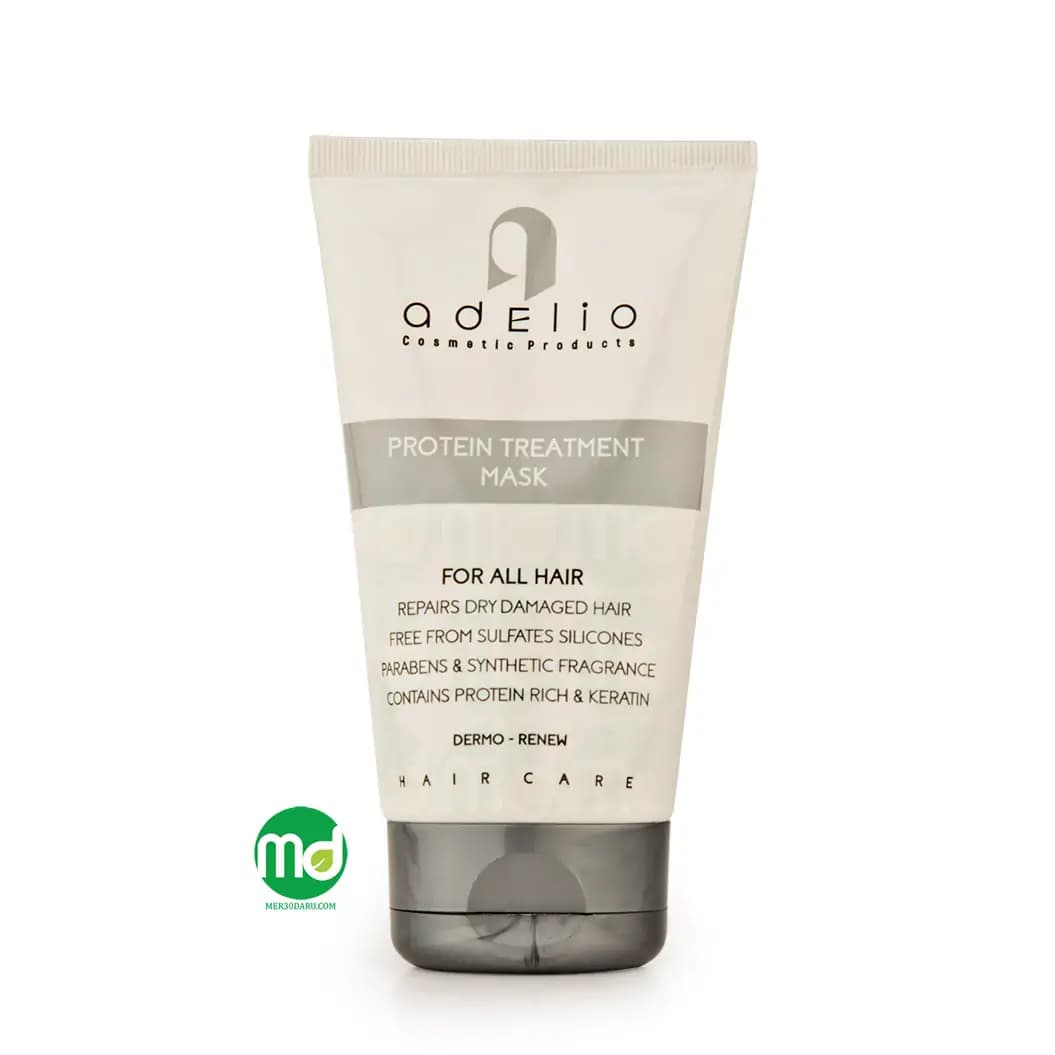 ماسک مو مغذی ادلیو حاوی پروتئین برنج و کراتین 150ml