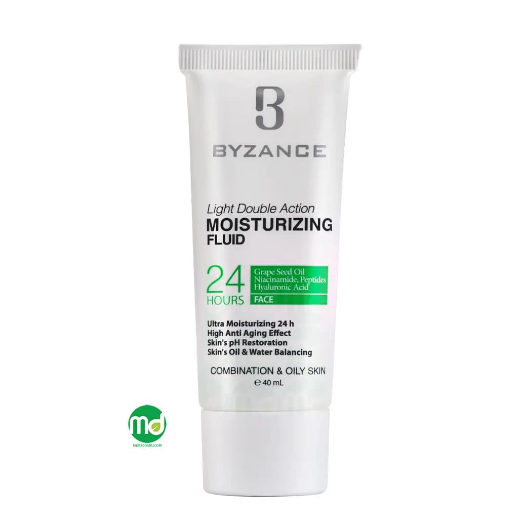 فلوئید آبرسان پوست چرب و مختلط بیزانس با عصاره بامبو 40ml